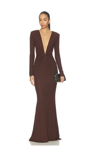 X REVOLVE Acqua Gown in Brown. - size M (also in S) - Michael Costello - Modalova