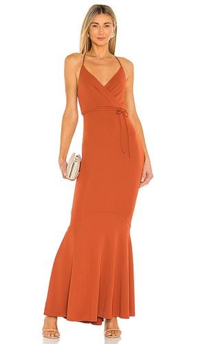 X REVOLVE Genevieve Maxi Dress in Rust. - size L (also in S, XS, XXS) - Michael Costello - Modalova