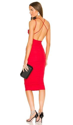 Vestido midi fiji en color talla S en - Red. Talla S (también en XL) - Michael Costello - Modalova