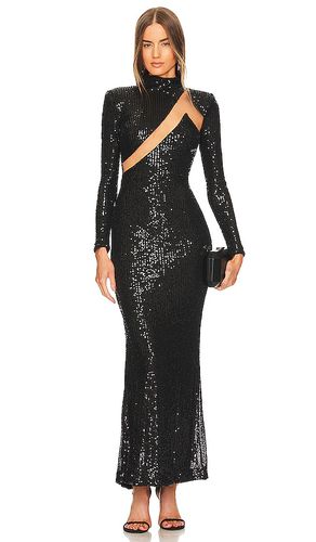 Vestido largo houston en color talla L en - Black. Talla L (también en M, S, XL, XS, XXS) - Michael Costello - Modalova