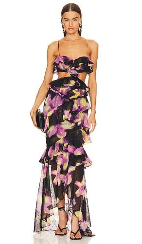 X REVOLVE Abby Gown in Black. - size L (also in M, S, XL, XS) - Michael Costello - Modalova