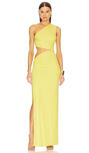 X revolve decker maxi dress in color lemon size L in - Lemon. Size L (also in M, XL) - Michael Costello - Modalova