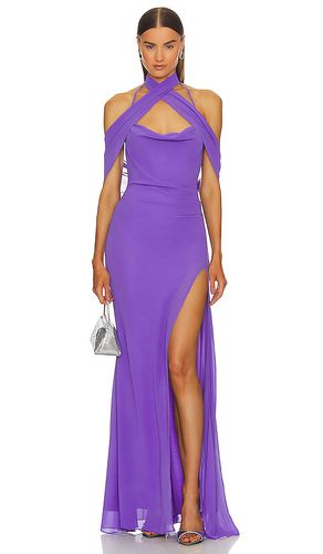 Vestido largo hanwi en color talla M en - Purple. Talla M (también en S, XS) - Michael Costello - Modalova