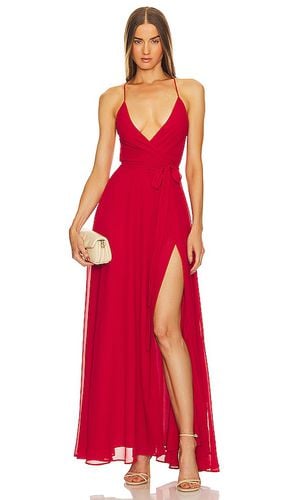 X REVOLVE Hoku Gown in Red. - size L (also in M, S, XL, XS) - Michael Costello - Modalova