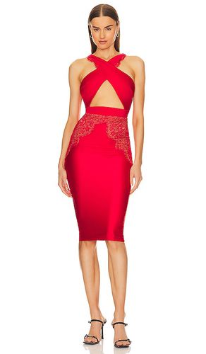 X revolve philip midi en color talla M en - Red. Talla M (también en S, XL) - Michael Costello - Modalova