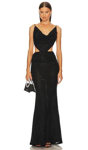 Vestido largo galileo en color talla L en - Black. Talla L (también en M, S, XL) - Michael Costello - Modalova