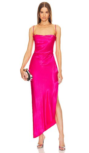 Vestido cassie midi en color fucsia talla L en - Fuchsia. Talla L (también en M, S, XS, XXS) - Michael Costello - Modalova