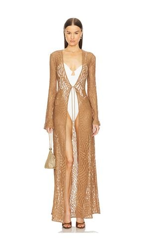 X REVOLVE Ryland Robe in Brown. - size L (also in M, XL) - Michael Costello - Modalova