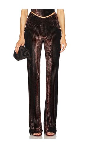 X REVOLVE Ryliana Pant in Chocolate. - size M (also in S) - Michael Costello - Modalova