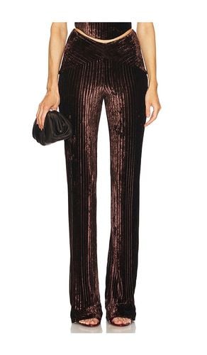 X REVOLVE Ryliana Pant in Chocolate. - size S (also in XL, XS) - Michael Costello - Modalova