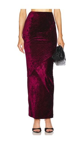 Falda spencer en color burgundy talla L en - Burgundy. Talla L (también en M, S, XL, XS, XXS) - Michael Costello - Modalova