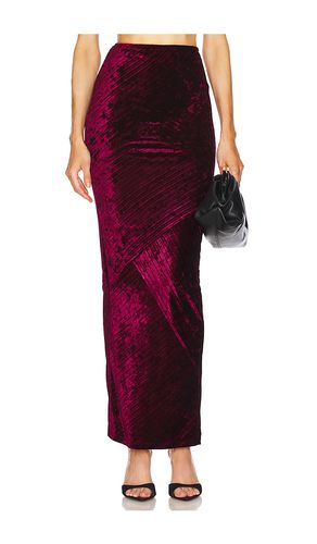 X REVOLVE Spencer Skirt in Burgundy. - size L (also in M, S, XL, XS, XXS) - Michael Costello - Modalova