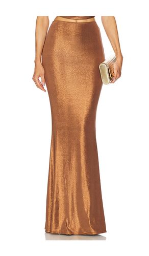 X REVOLVE Sydney Maxi Skirt in Metallic . - size L (also in M, S, XS, XXS) - Michael Costello - Modalova