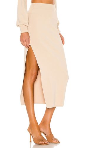 MIDIROCK AUS STRICK CUT OUT in . Größe S. Also in M, L, XL - Michael Costello - Modalova