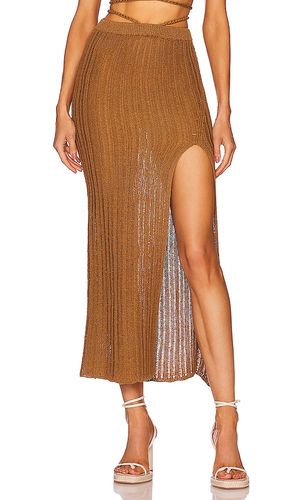 X REVOLVE Sylvan Maxi Skirt in Tan. - size M (also in S, XL) - Michael Costello - Modalova