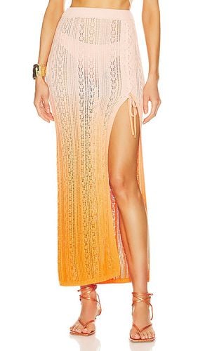 X REVOLVE Kenna Ombre Maxi Skirt in Orange. - size L (also in M, S, XL) - Michael Costello - Modalova