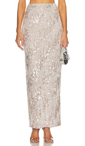 X REVOLVE Marlene Skirt in Metallic Silver. - size L (also in M) - Michael Costello - Modalova