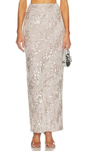 X REVOLVE Marlene Skirt in Metallic Silver. - size XS (also in S) - Michael Costello - Modalova