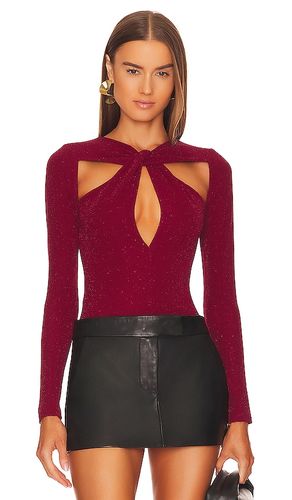 X REVOLVE Suki Bodysuit in Red. - size L (also in XS, XXS) - Michael Costello - Modalova