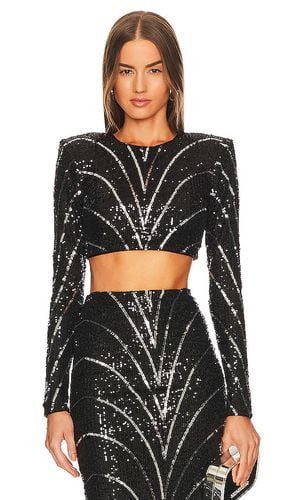 X revolve leonie crop top en color talla M en & - Black. Talla M (también en S, XS) - Michael Costello - Modalova