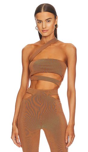 X REVOLVE Winona Top in Brown. - size L (also in M, S, XL, XS) - Michael Costello - Modalova