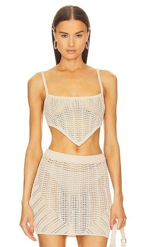 X REVOLVE Leyna Knit Tank in Nude. - size L (also in XL) - Michael Costello - Modalova