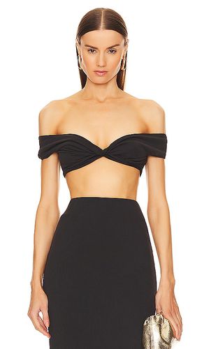 X revolve anisa crop top en color talla L en - Black. Talla L (también en M, S, XL) - Michael Costello - Modalova