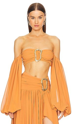 X REVOLVE Blair Crop Top in Orange. - size L (also in M, S, XS, XXS) - Michael Costello - Modalova