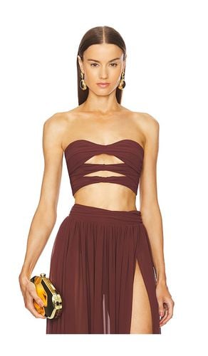 X revolve acacia top en color talla L en - Brown. Talla L (también en M, S, XL, XS) - Michael Costello - Modalova