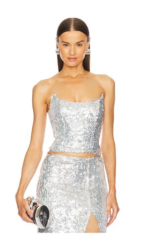 X REVOLVE Seona Top in Metallic . - size S (also in XL, XS, XXS) - Michael Costello - Modalova