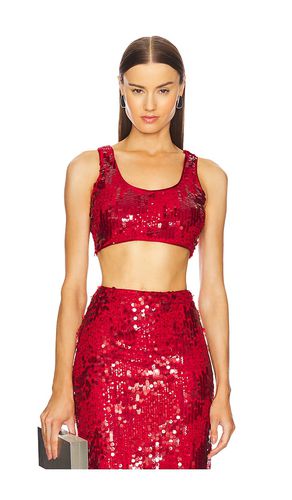 X revolve marlene top en color talla L en - Red. Talla L (también en M, S, XL, XS, XXS) - Michael Costello - Modalova