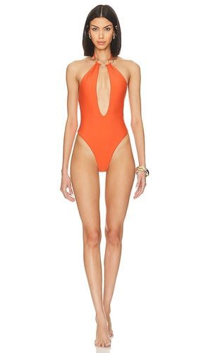 X REVOLVE Novalie One Piece in Orange. - size L (also in M, XL, XXS) - Michael Costello - Modalova