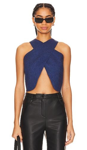 Cross Bustier in Blue. - size 40/8 (also in 34/2, 42/10) - MYBESTFRIENDS - Modalova