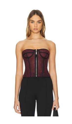 Palmer Bustier in Burgundy. - size 34/2 (also in 36/4, 38/6, 40/8) - MYBESTFRIENDS - Modalova