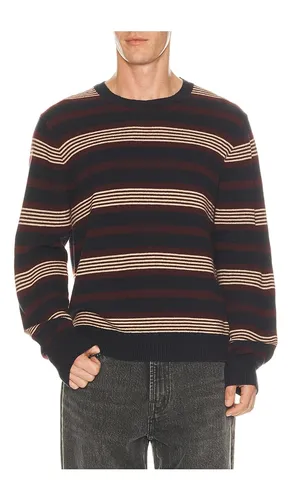 Frances Stripe Crewneck Sweater in . Size L. Also in M, S, XL/1X - Madewell - Modalova