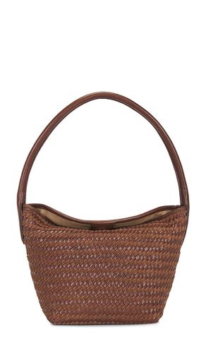 Suede Handwoven Shoulder Bag in Brown - Madewell - Modalova