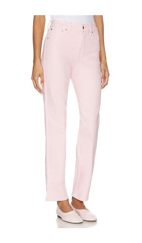 Longline Straight Jeans in Pink. - size 30 (also in 32) - Madewell - Modalova