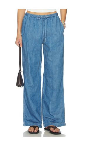 Pull On Tie Waist Pant in Blue. - size M (also in S, XS, XXS) - Madewell - Modalova