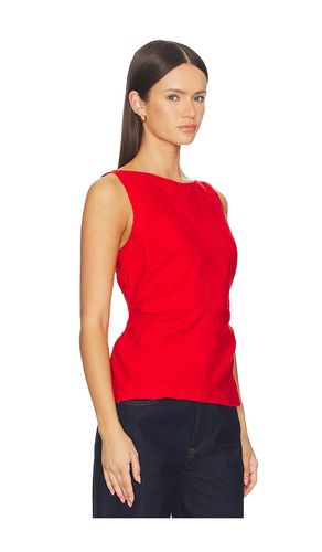 Addison Linen Top in Red. - size 10 (also in 12, 2, 8) - Madewell - Modalova
