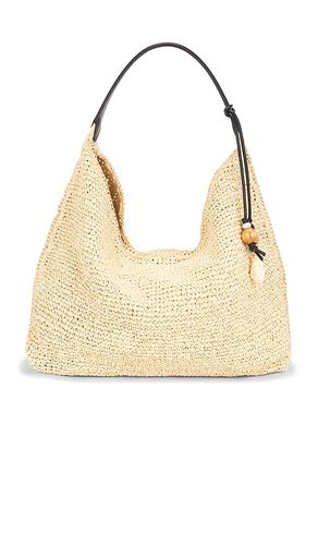 Lg Raffia Shoulder Bag in Black - Madewell - Modalova