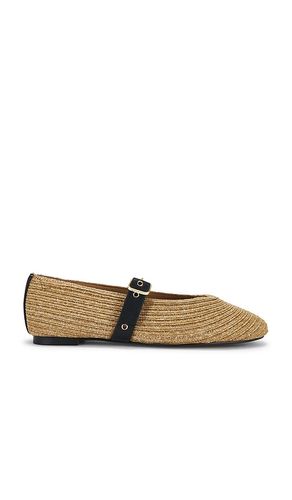 Raffia Remy Mary Jane Flat in Brown. - size 6.5 (also in 7, 7.5, 8) - Madewell - Modalova
