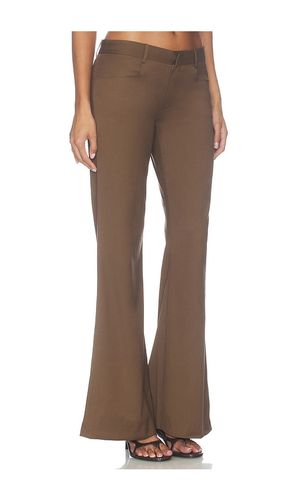 Ada Tailored Pant in Brown. - size L (also in M, S, XS) - Mother of All - Modalova