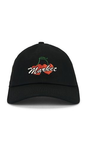 Double Cherries Trucker Hat in Black - Market - Modalova