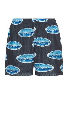 Liter Mesh Shorts in Black,Blue. - size L (also in M, S, XL/1X) - Market - Modalova