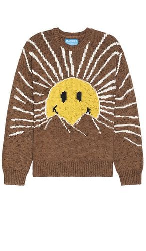 Smiley Sunrise Sweater in Brown. - size L (also in M, XL/1X) - Market - Modalova