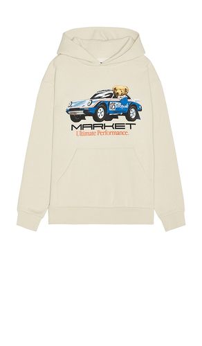 Ultimate Rally Bear Hoodie in Cream. - size M (also in XL/1X) - Market - Modalova