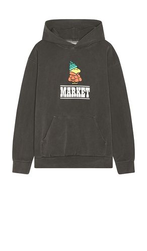 Peanuts Puffer Hoodie in Black. - size L (also in M, S) - Market - Modalova