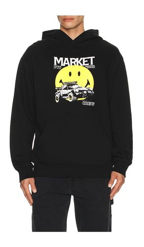 Smiley All Four Hoodie in Black. - size L (also in M, S, XL/1X) - Market - Modalova