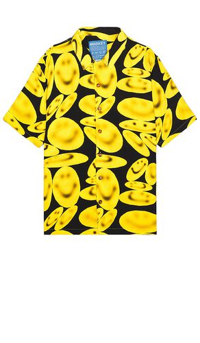 Smiley Afterhours Short Sleeve Button Up in Black. - size L (also in M, S) - Market - Modalova