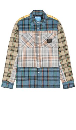 Thrift Flannel Long Sleeve Shirt in Blue. - size L (also in XL/1X) - Market - Modalova